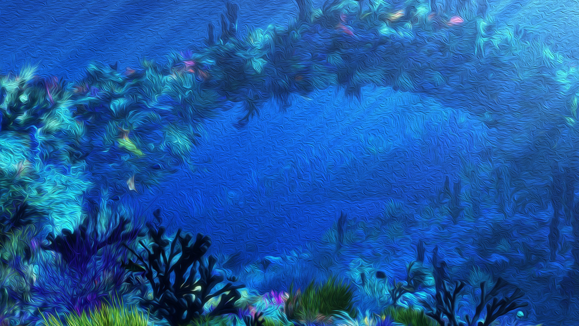 Underwater Backdrop Asset