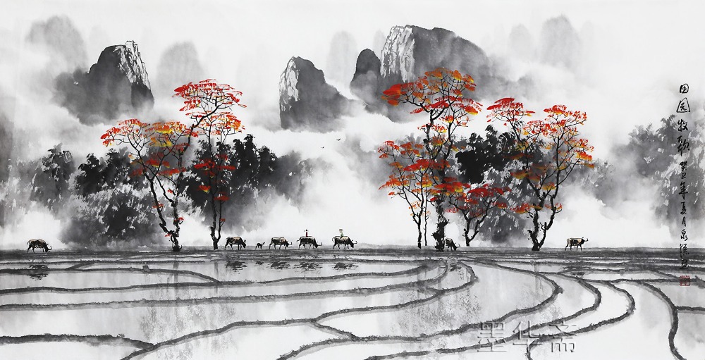 famous-watercolor-painting-artist-zhang-quanzong-traditional-chinese-landscape-calligraphy-paintings-wall-decoration-living-room